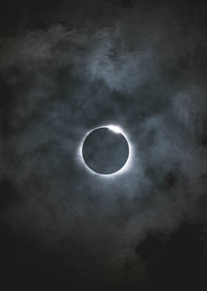 Dark Solar Eclipse