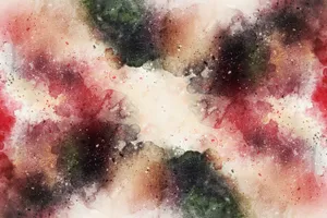 Dark Stains Watercolor Art Wallpaper