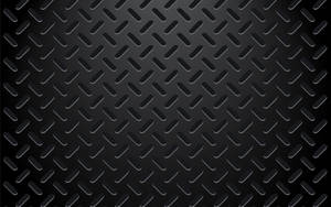 Dark Steel Texture Black Pattern Wallpaper