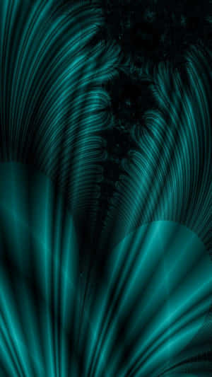 Dark Teal Spirals Wallpaper