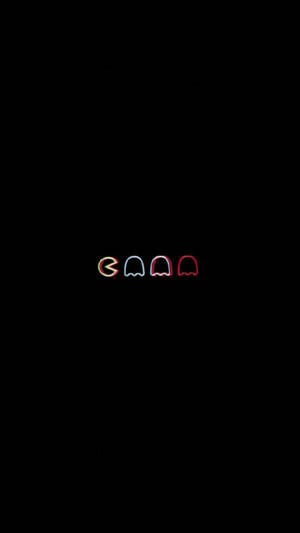 Dark Trippy Pac-man Wallpaper