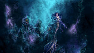 Dark Underworld Mermaid Wallpaper