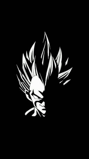 Dark Vegeta Face Art Wallpaper