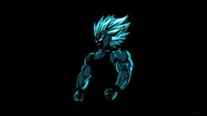 Dark Vegeta Standing Art Wallpaper