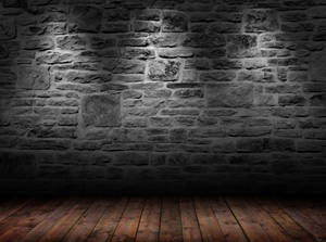 Dark Wall With Lights Wallpaper