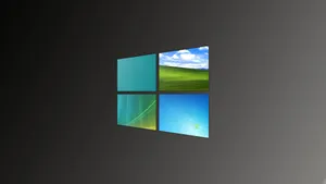 Dark Windows With Iconic Prints Wallpaper