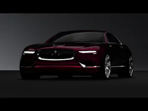 Dark Wine Red Jaguar Car Wallpaper
