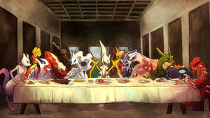 Darkrai Last Supper Wallpaper