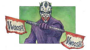 Darth Maul And Joker Desktop Wallpaper