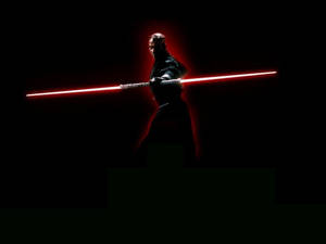 Darth Maul Red Lightsaber Wallpaper