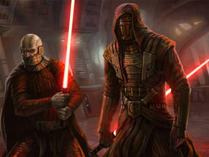 Darth Revan And Malak Wallpaper