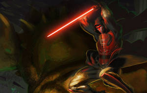 Darth Revan Attack Wallpaper