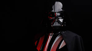 Darth Vader 4k Armor On Black Background Wallpaper