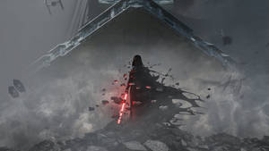 Darth Vader 4k Star Destroyer Wallpaper