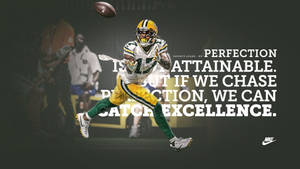 Davante Adams Motivational Message Wallpaper