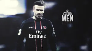 David Beckham Fan Art Wallpaper