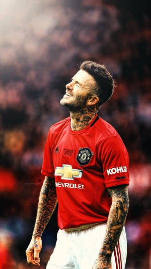 David Beckham Manchester United Wallpaper