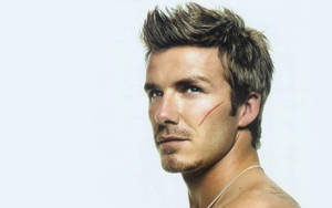David Beckham Quasi Mohawk Wallpaper