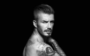 David Beckham Shirtless Tattoo Wallpaper