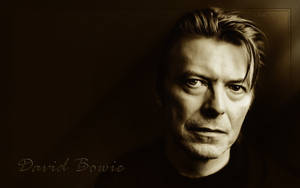 David Bowie Monochrome Photography Wallpaper