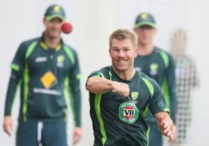 David Warner Green Uniform Wallpaper