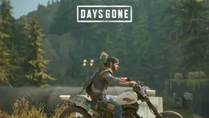 Days Gone Deacon Riding Motorcycle Wallpaper