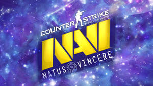 Dazzling Natus Vincere Logo Wallpaper