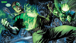 Dc Green Lantern Comic Art Wallpaper