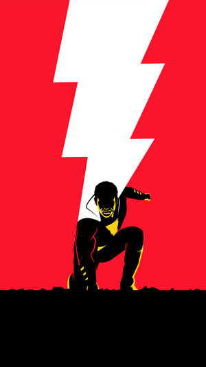 Dc Superhero Shazam Vector Art Wallpaper