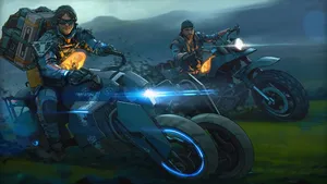 Deacon Days Gone Crossover Death Stranding 4k Wallpaper