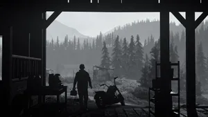 Deacon Silhouette Days Gone Wallpaper