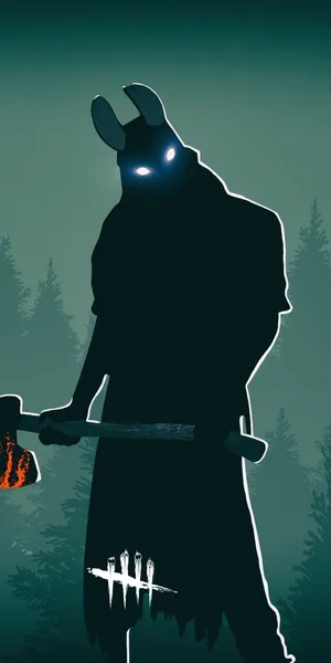 Dead By Daylight The Huntress Forest Silhouette Wallpaper