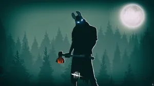 Dead By Daylight The Huntress Silhouette Wallpaper