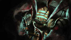Dead Space Necromorph Attack Wallpaper