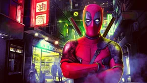 Deadpool Delightfully Destabilizing Dynamic Duos Wallpaper