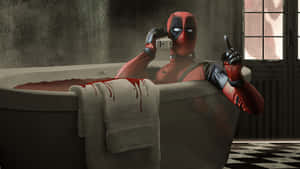 Deadpool Looks Ready To Fight! Wallpaper