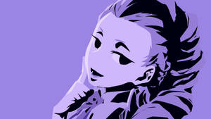 Death Parade Nona Purple Art Wallpaper