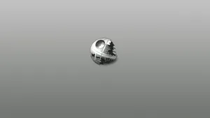 Death Star Inspired Nature Blend Wallpaper Wallpaper