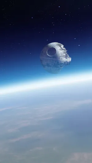 Death Star Space Phone Wallpaper