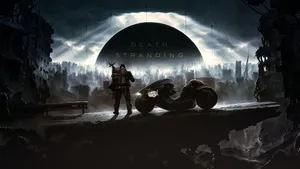 Death Stranding Sam And Reverse Trike Desktop Wallpaper
