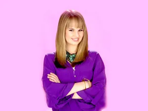 Debby Ryan Enjoying Her Morning Coffee Wallpaper