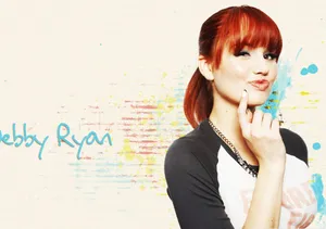 Debby Ryan Looking Confident And Stylish Wallpaper