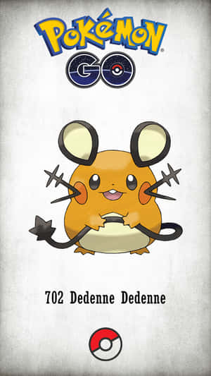 Dedenne Pokemon Go Logo Wallpaper