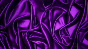 Deep Purple Silk Fabric Wallpaper