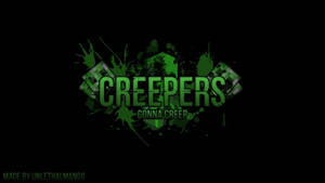 Default Creeper Skin In Minecraft Wallpaper