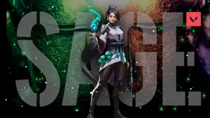 Defend Your Position With Valorant Sage Wallpaper
