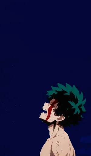 Deku Pfp Bleeding Eyes Wallpaper