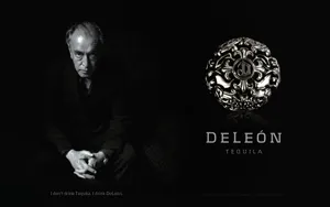 Deleón Tequila With Old Fierce Man Wallpaper