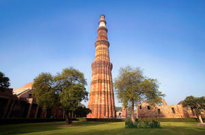 Delhi Qutub Minar Tower Wallpaper