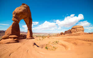 Delicate Arch's Land Vortex Wallpaper